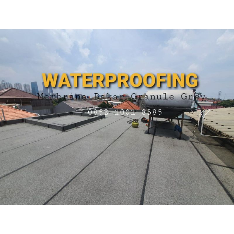 Waterproofing Membrane Bakar (solusi bocor dak beton)