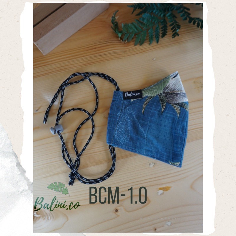 Masker kain / masker tali motif / masker headloop