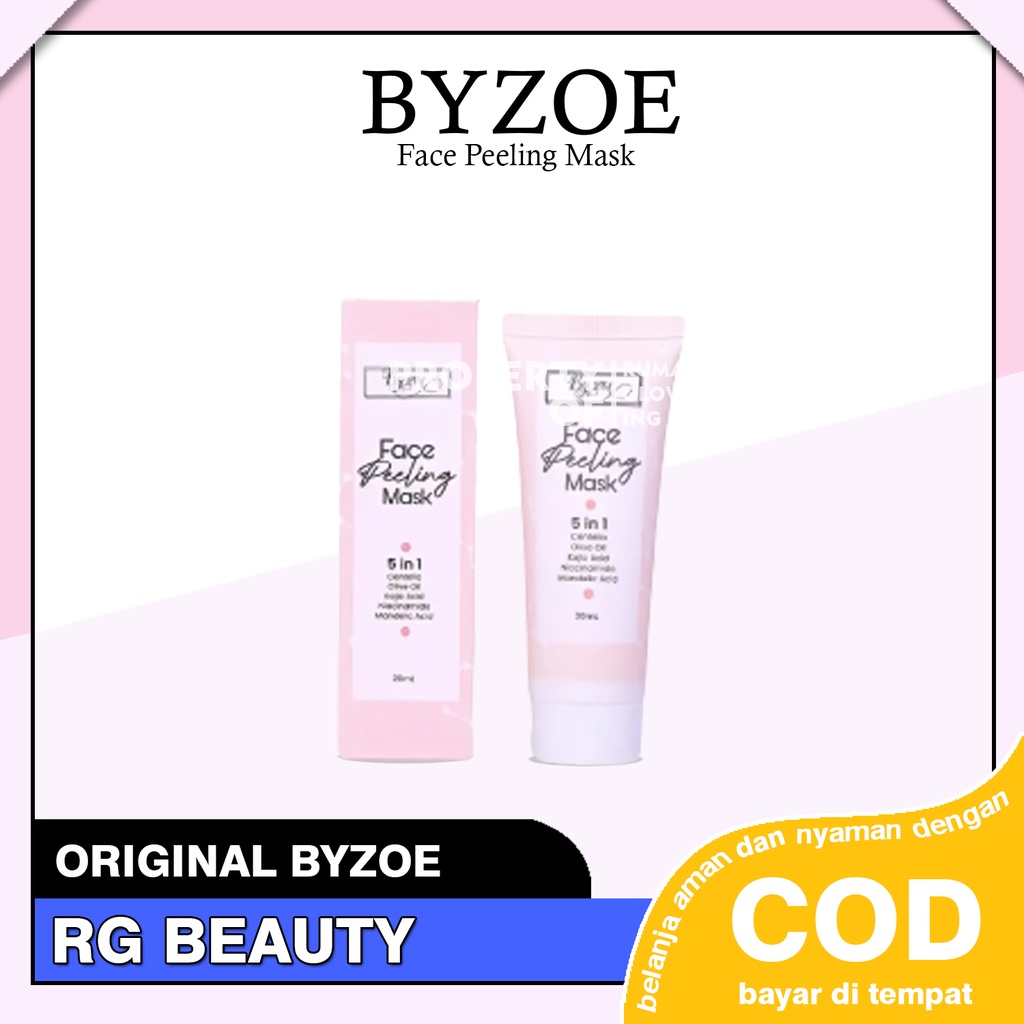 ❤️ RG ❤️ BYZOE Face Peeling Mask 5 in 1  Masker Peeling Korea