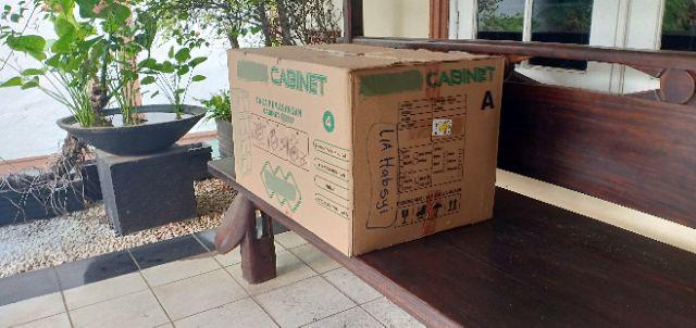 Lemari Plastik Lemari Pakaian Homey Premium Jerpah Susun 4 (jumbo)