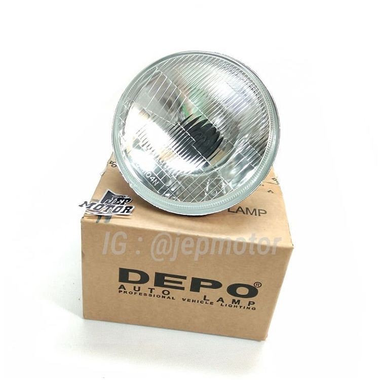 Jual HEADLAMP REFLEKTOR ORIGINAL DEPO 5 INCH Shopee Indonesia