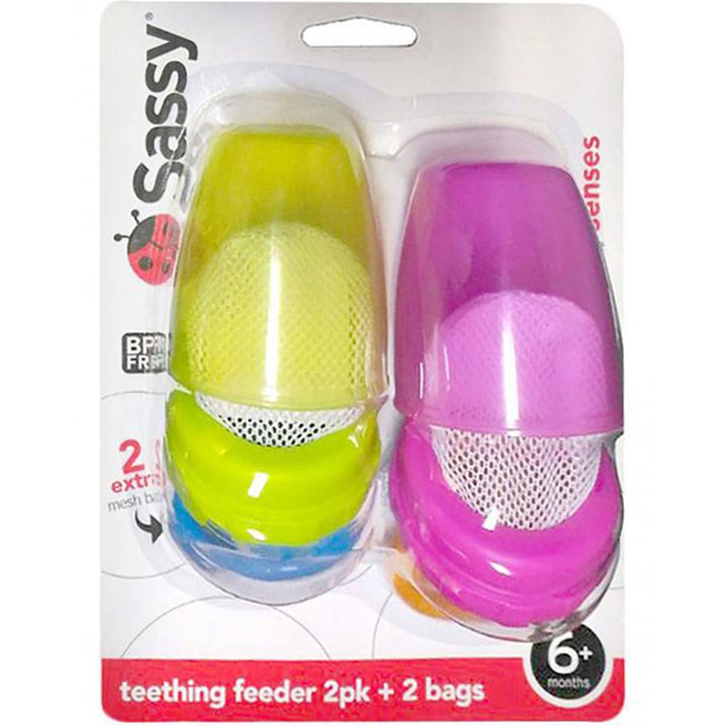 Sassy Teething Feeder 2pk Shopee Indonesia