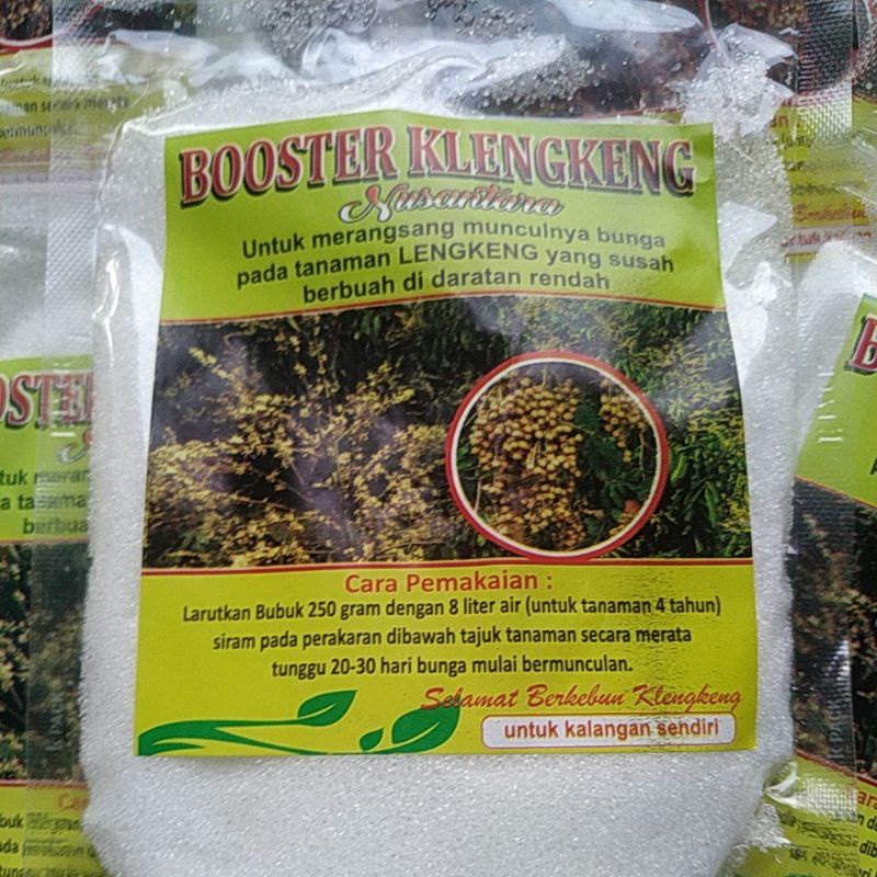 Pupuk Boster Pembuahan Kelengkeng Lengkeng Sodium Potasium Klorat