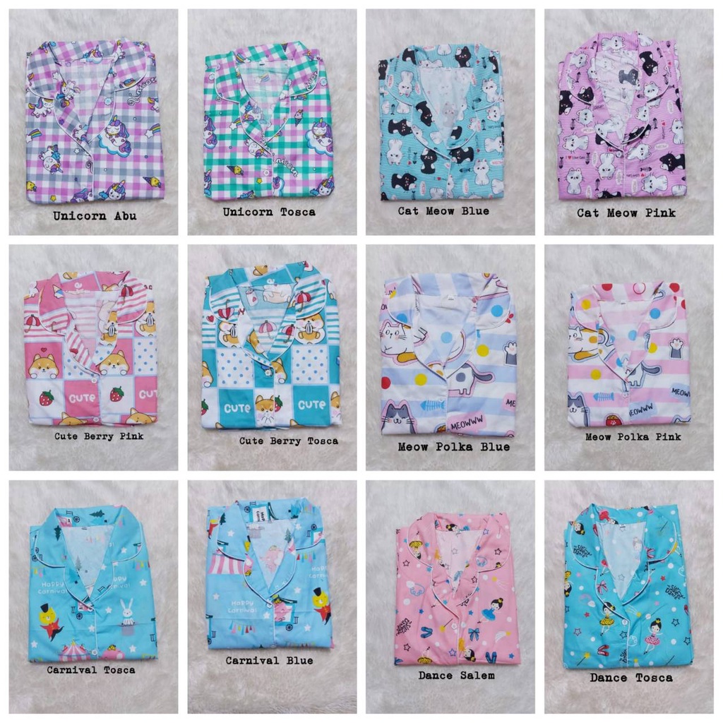 Setelan Piyama Baju Tidur  CP  JUMBO BIG SIZE  LD  116 - 120 Cm Motif Dewasa.-1