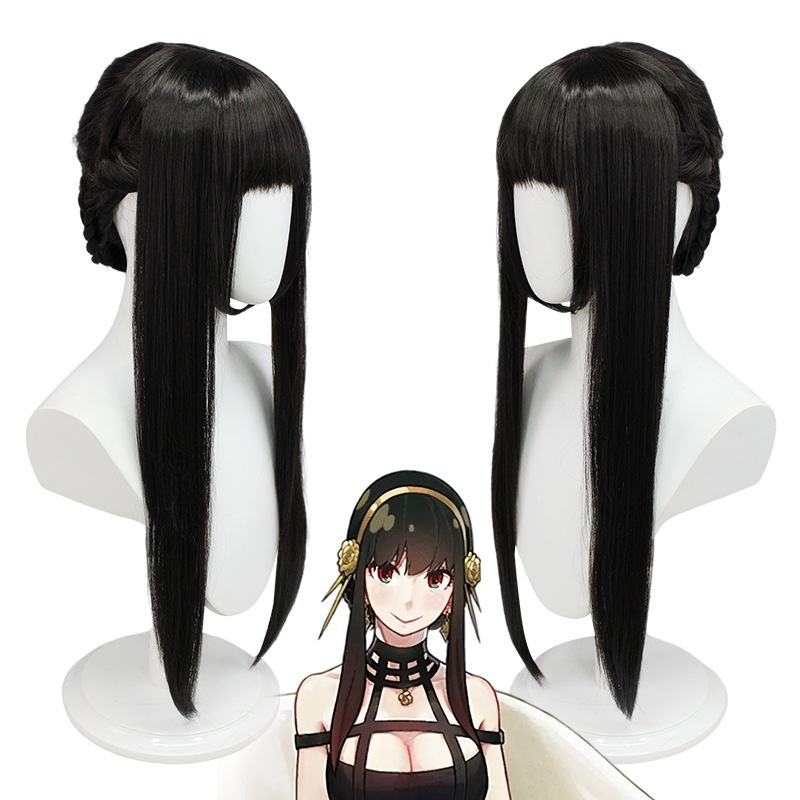 LOL-21 wig yor forger spy x family rambut palsu cosplay karakter anime