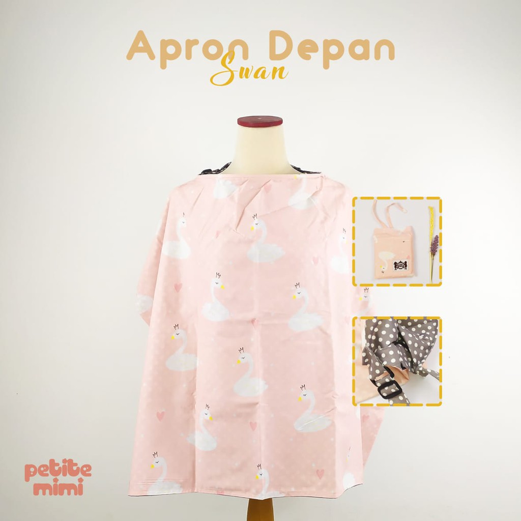 Petite Mimi Apron Kain  Penutup Menyusui Dengan Motif Yang Menarik