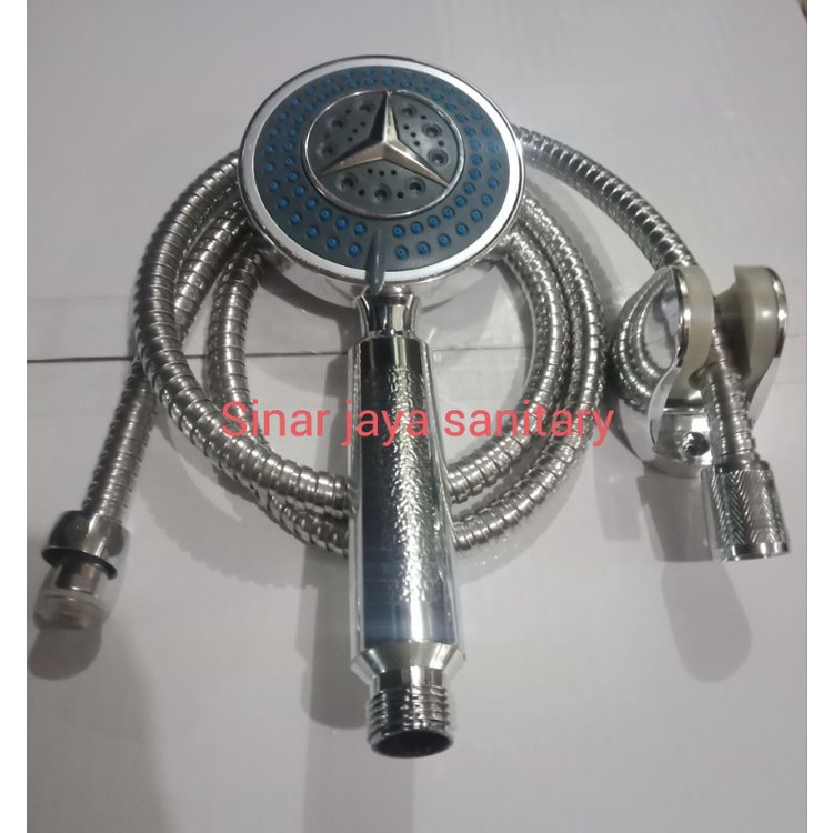 Hand shower stainless / shower / hand shower bulat stainless