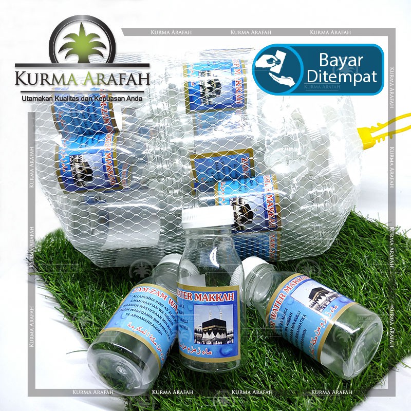 Botol Zam Zam (25 pcs) Oleh-oleh Haji / Umroh