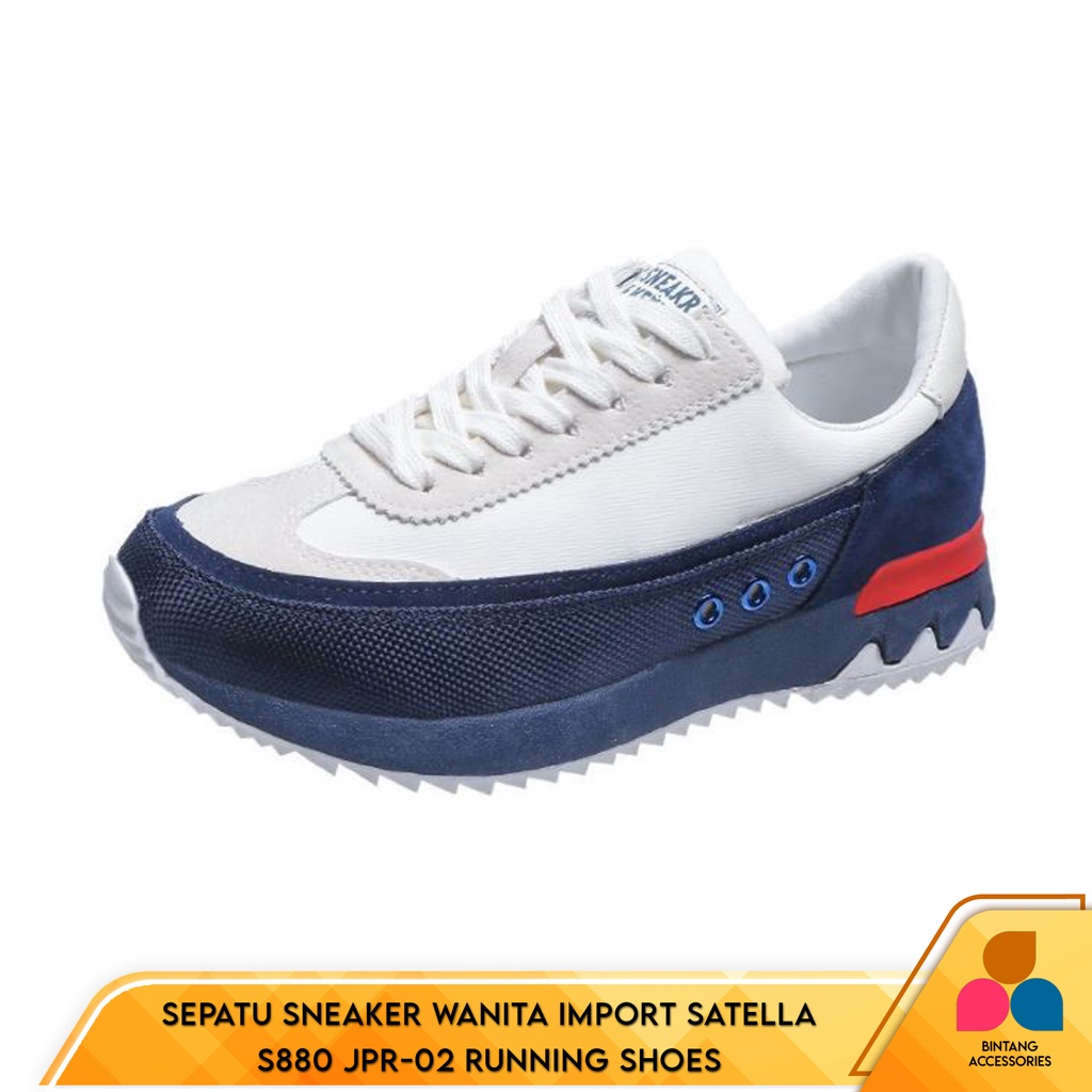 [ 100% IMPORT ] Sepatu Sneaker Ambigo SATELLA S880 JPR-02 Running Shoes Running Sneakers Olahraga Wa