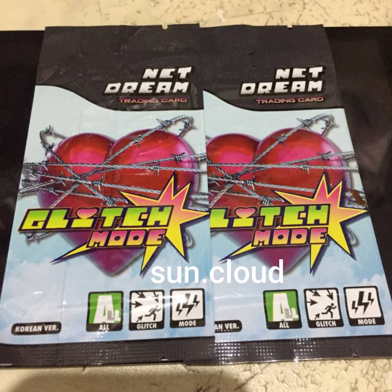 trading card ver A glitch mode / tc glimo r1 sealed