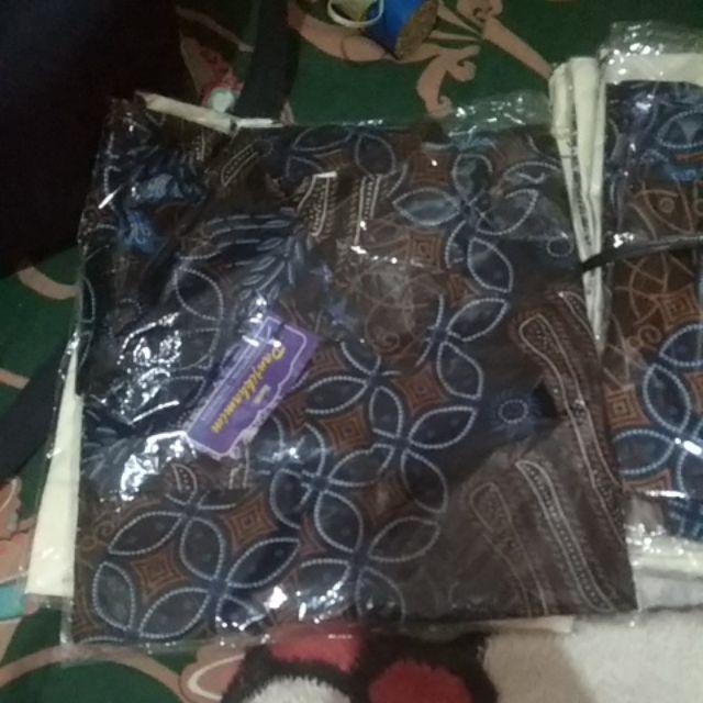 Batik Panjikhamim Kemeja Batik Pria Murah New Modern Adem Baju Seragam Kerja Kantor Pesta Pekalongan