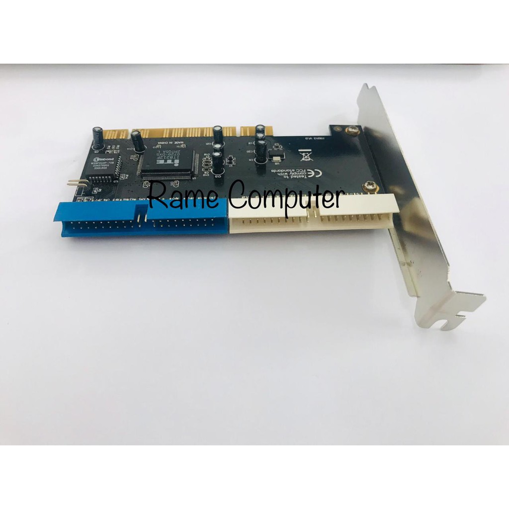 2 Port ATA/133 IDE Controller PCI Card Adapter