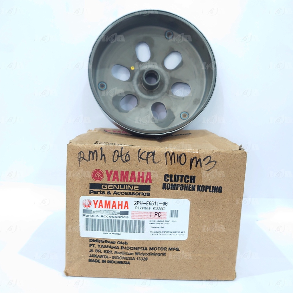 Rumah Mangkok Kopling Ganda Otomatis Mio M3 Soul GT Fino Fi Xride 2PH Original Yamaha Genuine Parts