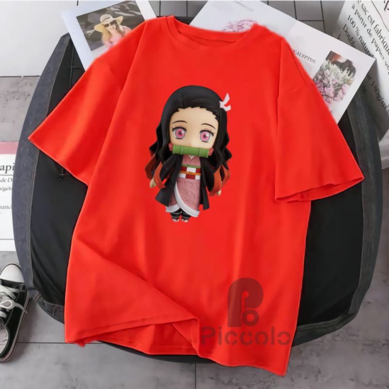 baju kaos anak anak Kitana Kimetsu No Yaiba / Baju Kaos Demon Slayer Nezuko Zenitsu t shirt