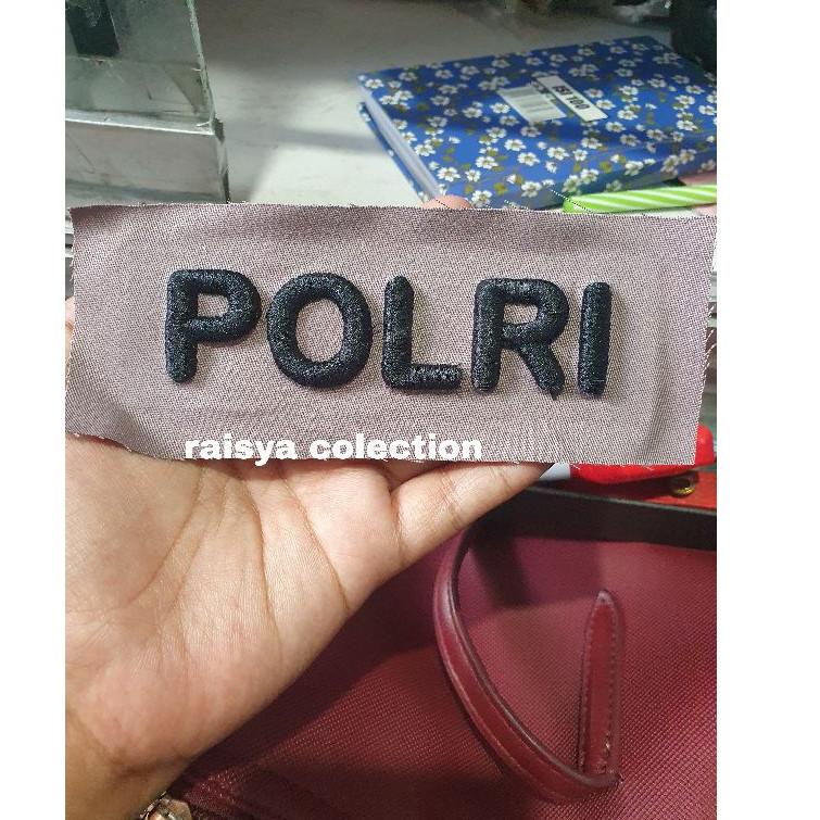 Oke Price.. bet bordir timbul polri / bet dada polri timbul / bordir dada polri