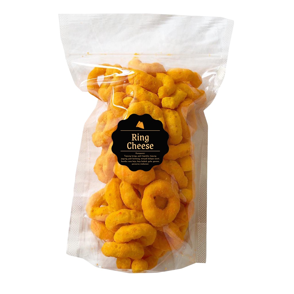 [DELISH SNACKS] Paket Bundling Ring Cheese + Pedas (M) / Bundle Package Snack Cemilan Camilan Ring Keju