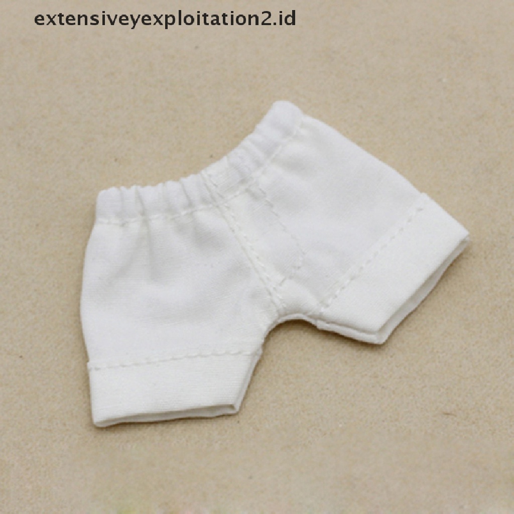 ID 1/12 Doll Accessories Jeans Shorts Doll Trousers for OB11 Dolls Clothes .