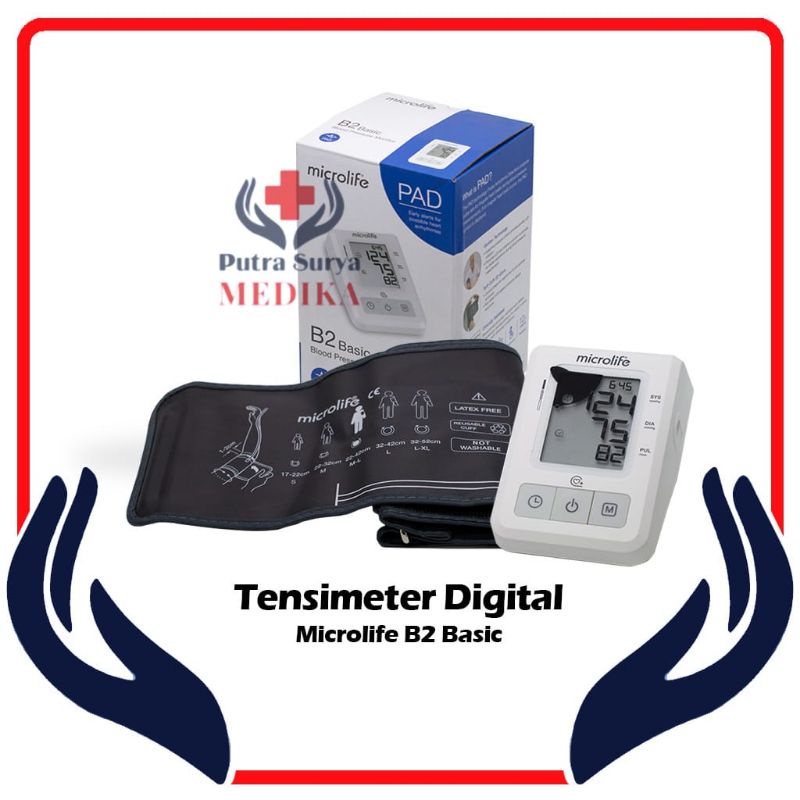 Tensimeter Microlife B2 Basic | Alat Ukur Tekanan Darah Digital