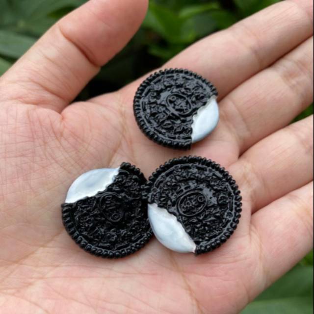 OREO COOKIE CHARM/ hiasan slime mainan anak diy craf hobi