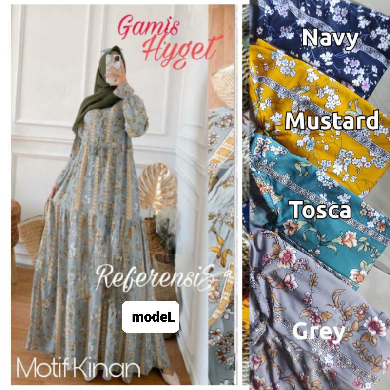 GAMIS HYGET JUMBO//GAMIS MURAH//Busui/BANYAK MOTIF