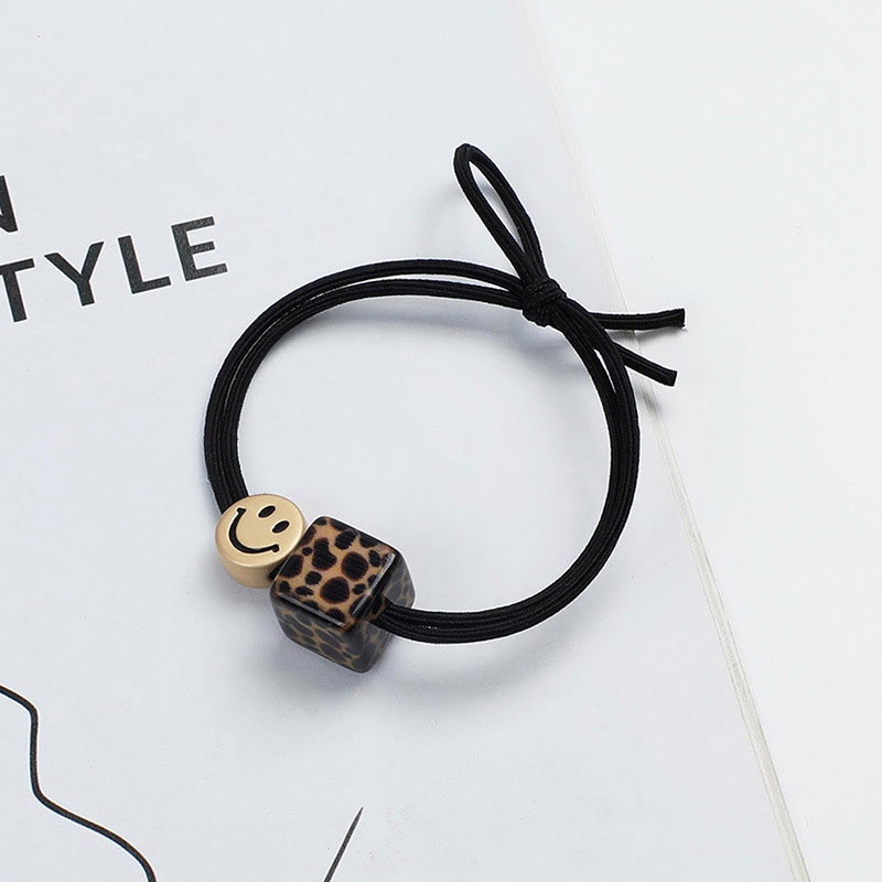Fashion Korea Kepribadian Fashion Baru Aksesoris Rambut Leopard