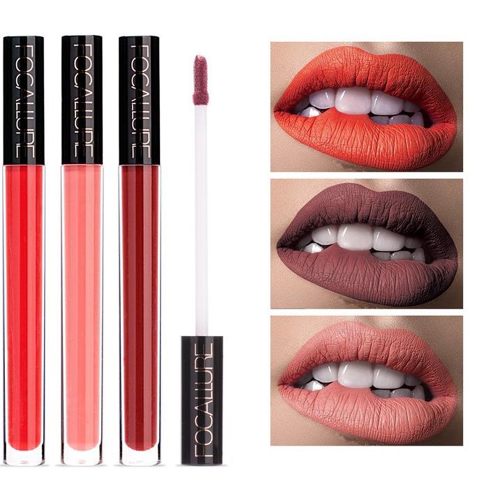 FOCALLURE Matte Creamy Liquid Lipstick Series Waterproof