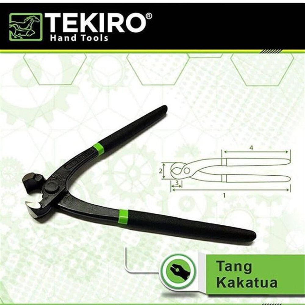 Tekiro Tower Pincer / Tang Kakatua 9 Inch