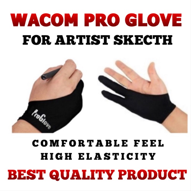 PRO GLOVE ORIGINAL For Artist Skecth for Drawing Tablet Shopee