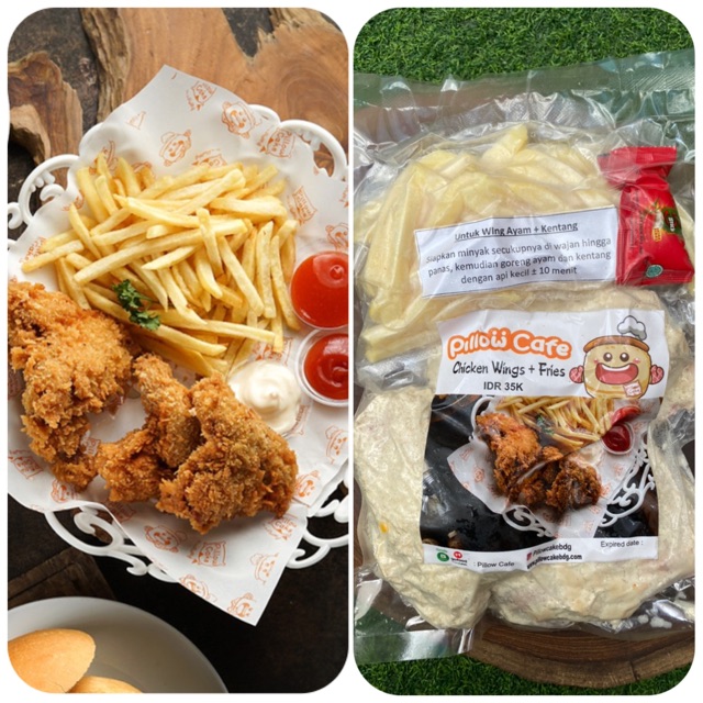 

Crispy Wing 3 pcs & Fries