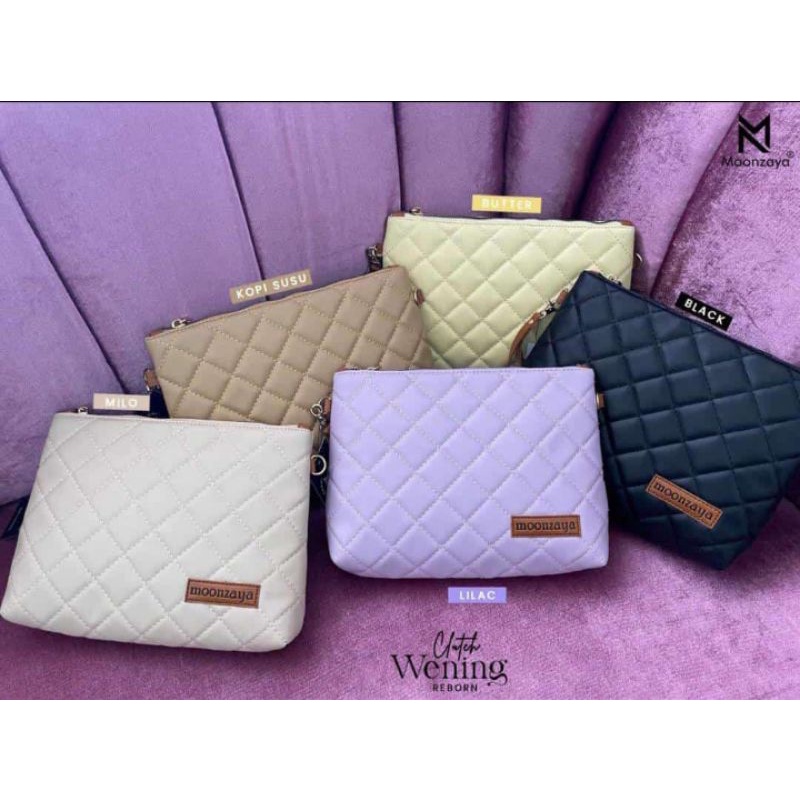 tas clutch Wening reborn