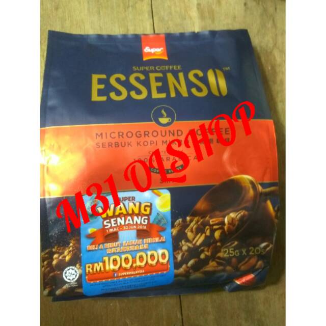 

ESSENSO COFFEE 3 IN 1 MALAYSIA