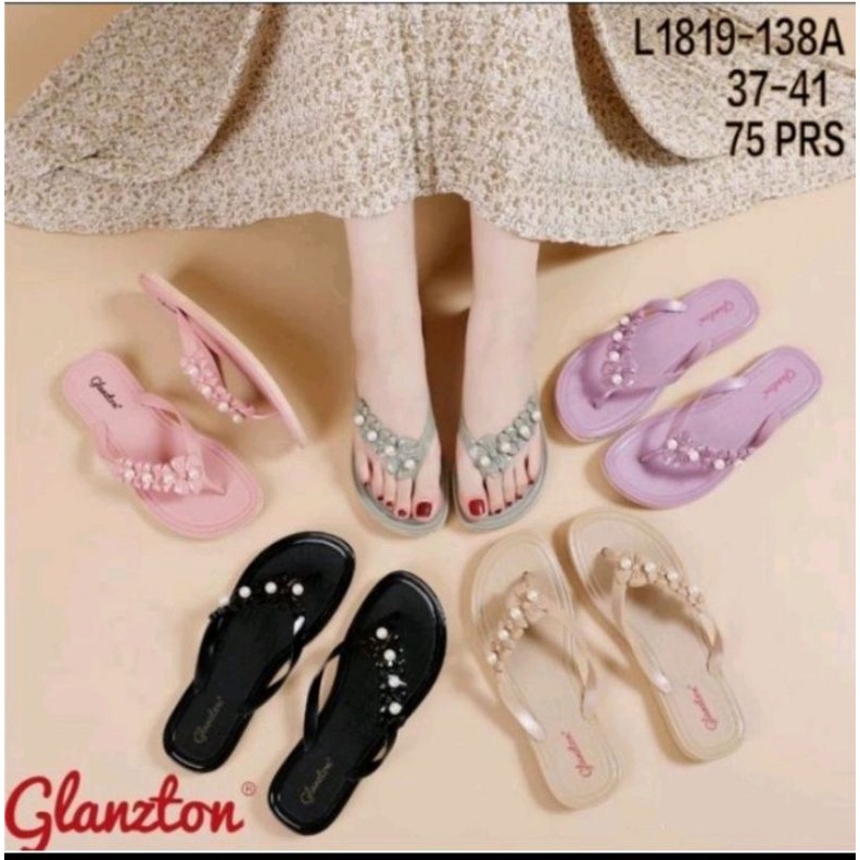 sandal glanzton mutiara