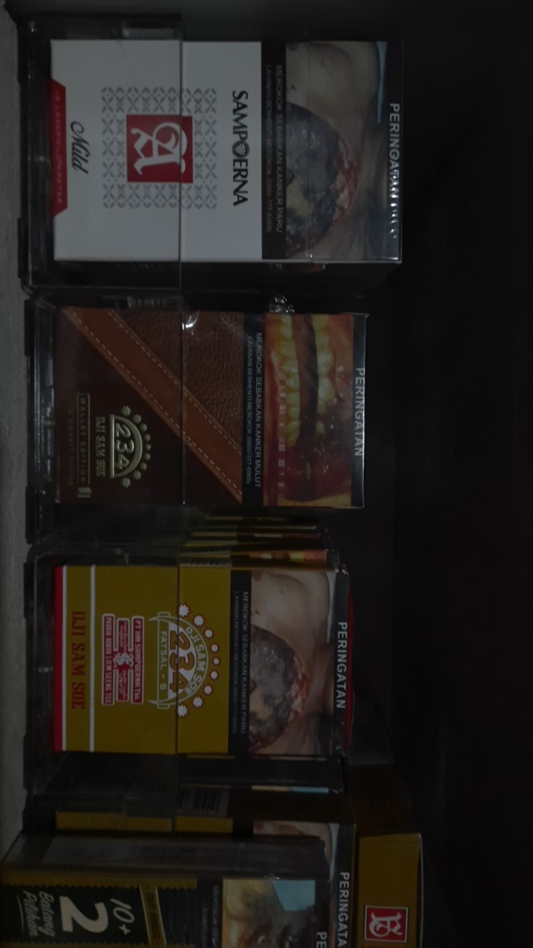 Acrylic Kotak Pusher Magnet Otomatis Toko Minimarket Supermarket