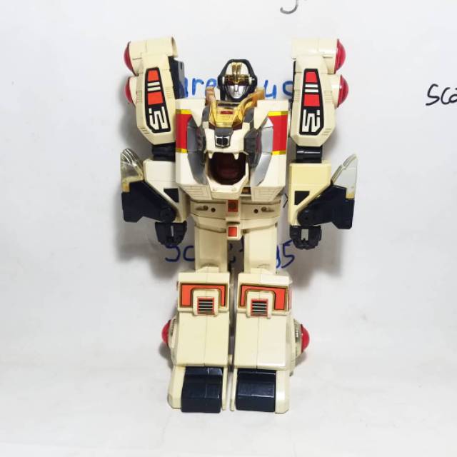 Power Rangers Mighty Morphin White Tigerzord - Sentai Dairanger Won tiger