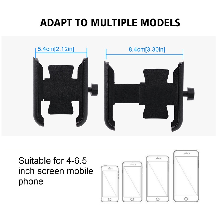 Phone holder Motor STANG tatakan penahan tempat stand hp di motor original anti slip NB12