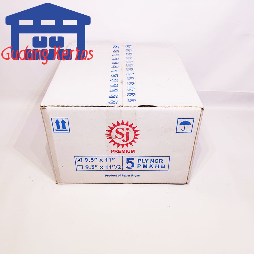 

Promo SJ Premium Kertas Continuous Form 9.5" x 11" 5 Ply NCR