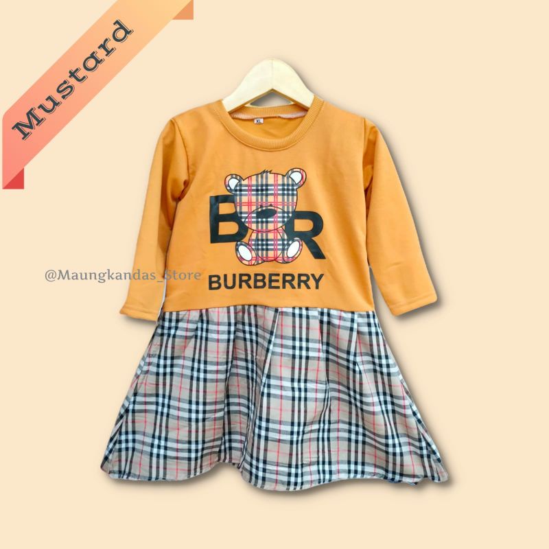 DRESS ROK 1-5 TAHUN TUNIK ANAK SETELAN BAJU ANAK PEREMPUAN