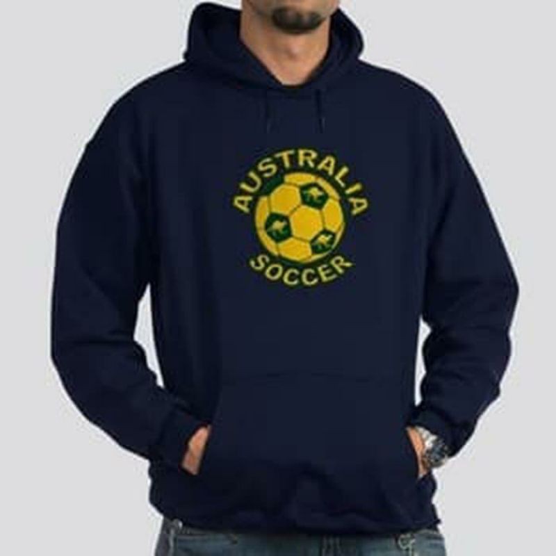JAKET HOODIE AUSTRALIA SOCCER