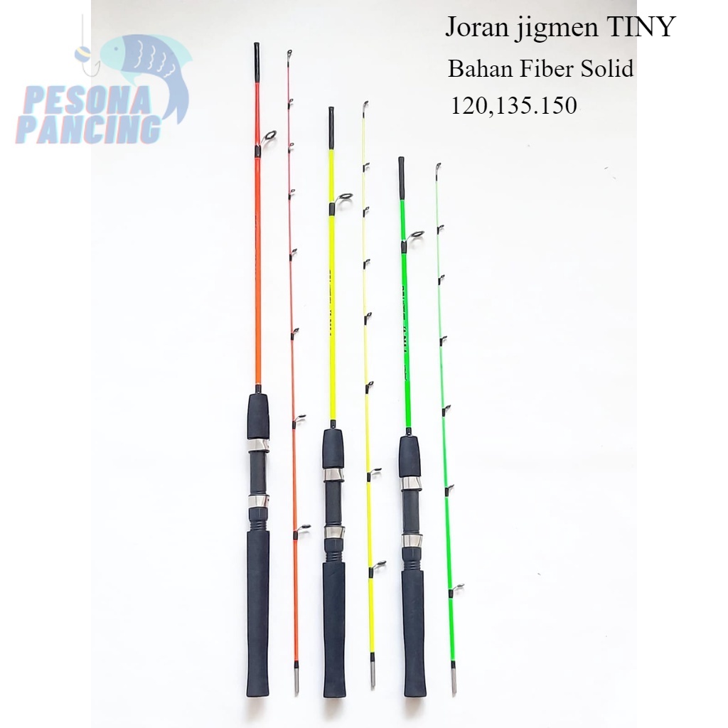 Joran Pancing JIGMEN TINY SPIN 120-150 ACTION LENTUR Cocok Buat Mancing UDANG