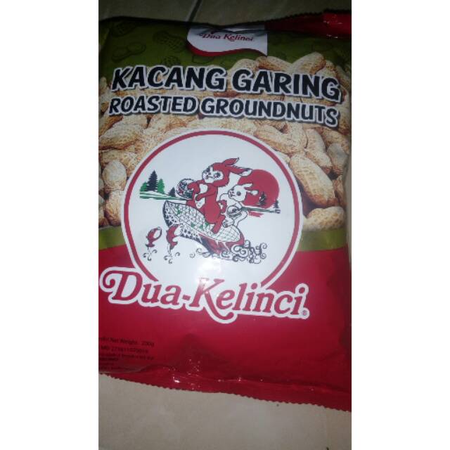 

Kacang Garing Dua Kelinci 200 gr