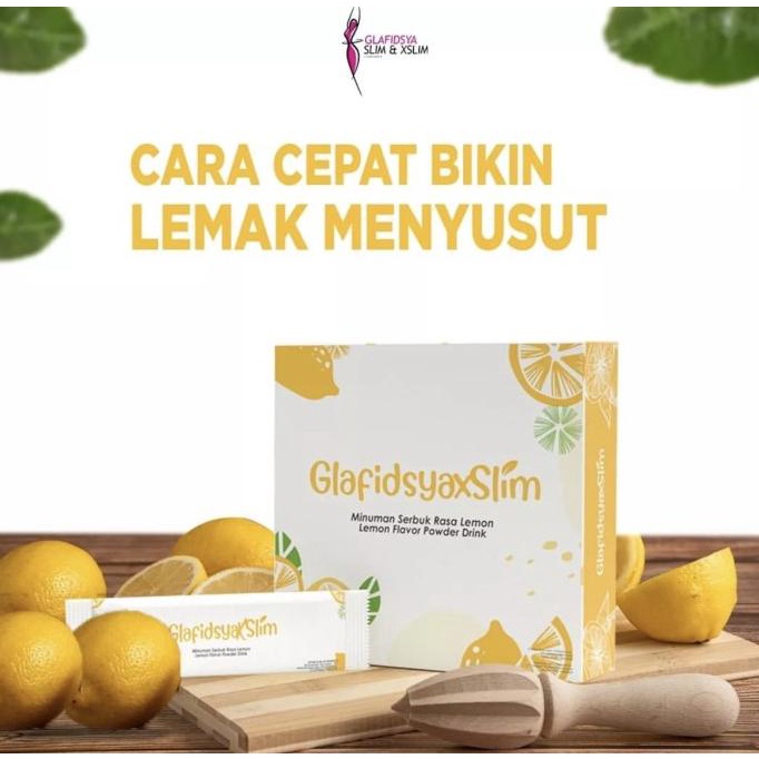 Best Seller Glafidsya Slim Lemon Minuman Pelangsing | Glafidsyaxslim