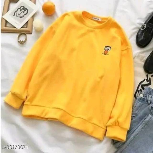 Sweater wanita Sesame street sesame fleece