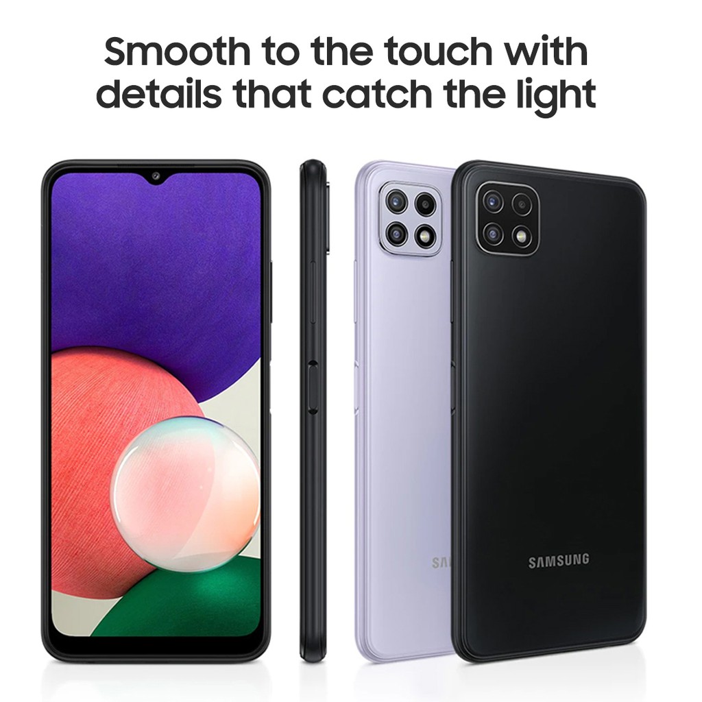 Handphone Samsung Galaxy A22 4G 6/128 GB RAM 6 ROM 128GB Hp Smartphone Android Garansi Resmi-5