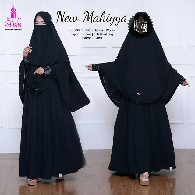 Gamis Syari New Makiyya Ori Aiisha