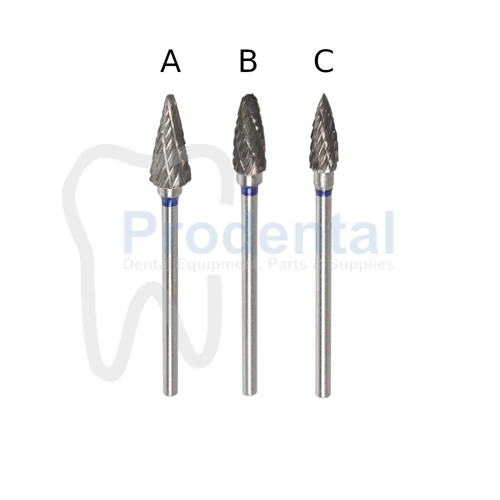 Dental bur fraser carbide bur tungsten bur akrilik gigi palsu