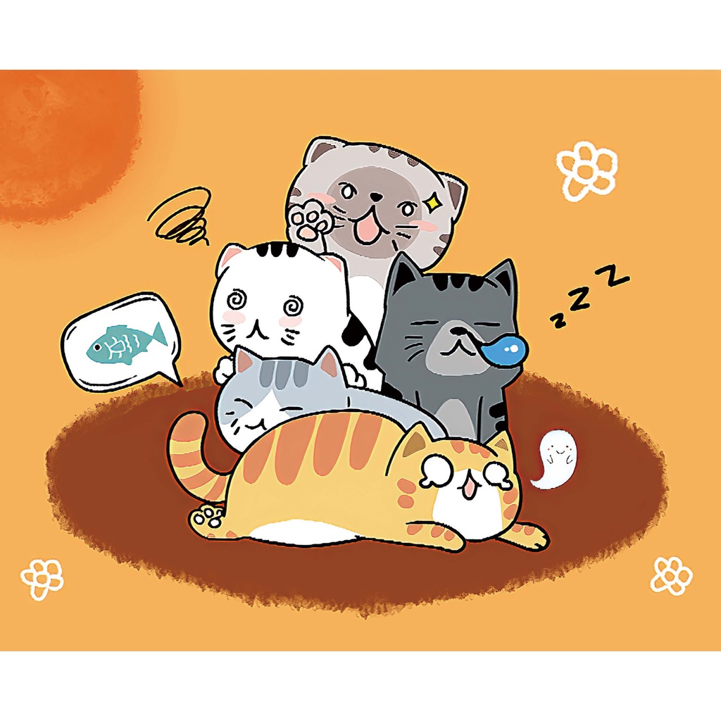 MOFii Mouse Pad 25*21 CM-Orange Cat