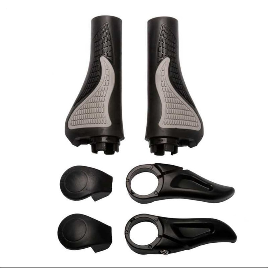 TERMURAH!!! Hand Grip Sepeda BT100 /Rubber Ergonomic Grip MTB Handlebar/Seli/BMX/dll