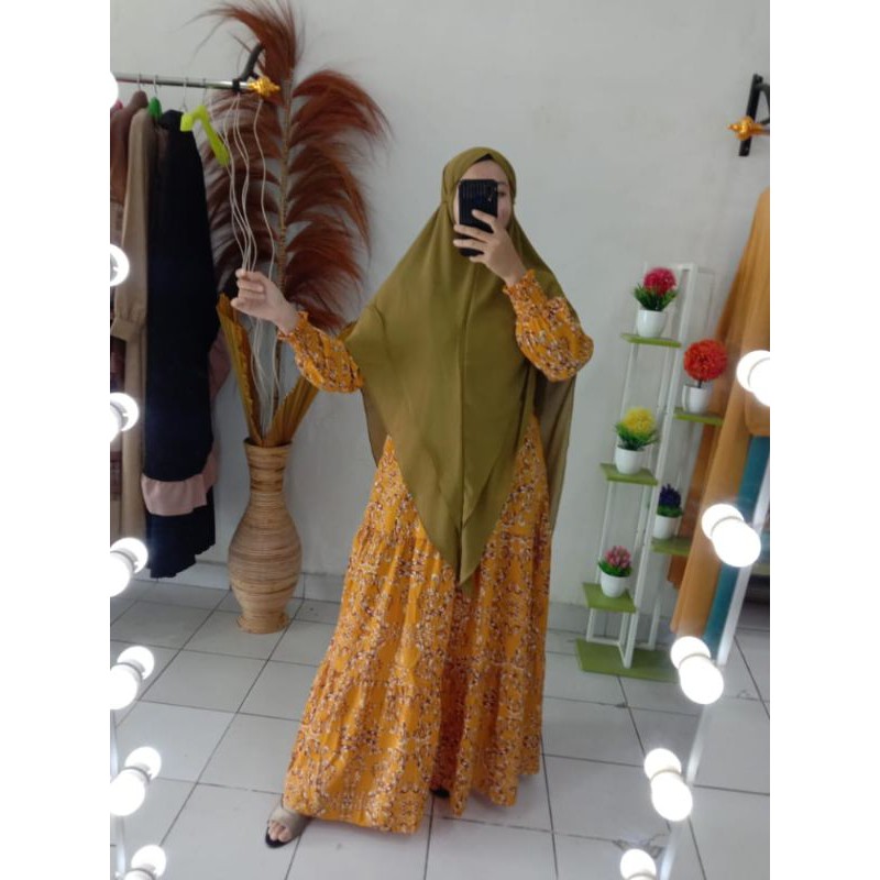 Set Gamis Sultan Ummina By Rahma Ika Putri