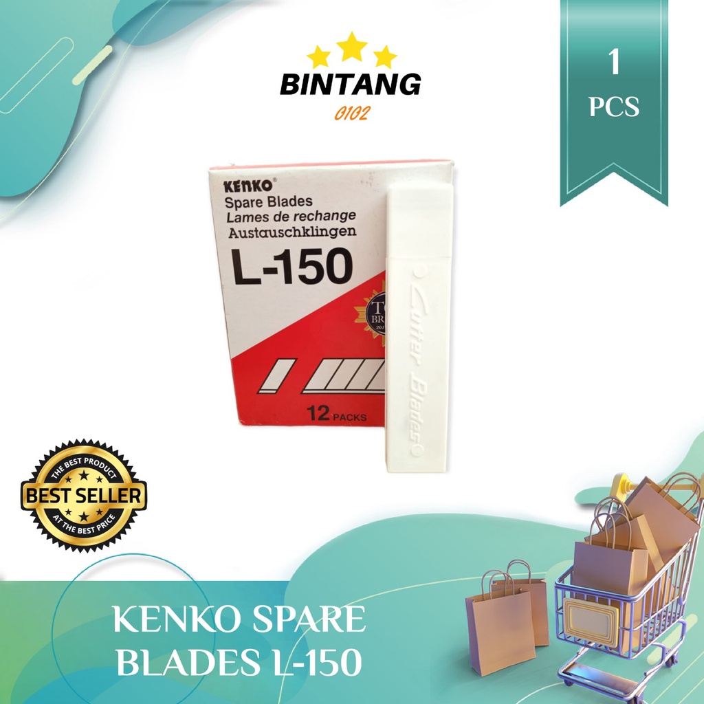

Kenko Spare Blades Isi cutter L - 150