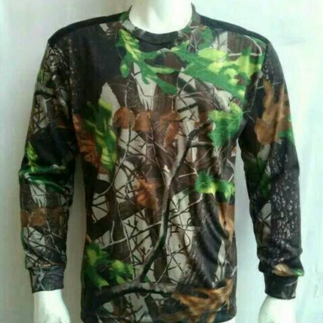 Terlaris KAOS LENGAN PANJANG LORENG CAMO PERBAKIN